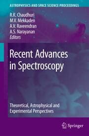 Cover von Recent Advances in Spectroscopy