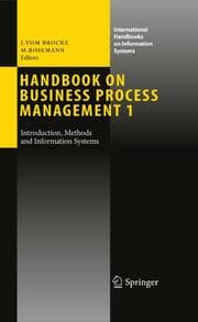 Cover von Handbook on Business Process Management 1