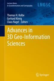 Cover von Advances in 3D Geo-Information Sciences