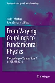 Cover von From Varying Couplings to Fundamental Physics