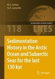 Cover von Sedimentation History in the Arctic Ocean and Subarctic Seas for the Last 130 kyr