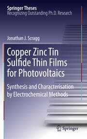 Cover von Copper Zinc Tin Sulfide Thin Films for Photovoltaics
