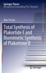 Cover von Total Synthesis of Plakortide E and Biomimetic Synthesis of Plakortone B