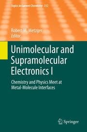 Cover von Unimolecular and Supramolecular Electronics I