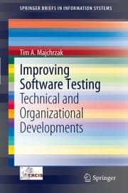 Cover von Improving Software Testing