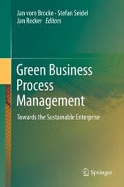 Cover von Green Business Process Management
