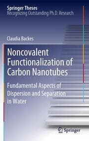Cover von Noncovalent Functionalization of Carbon Nanotubes