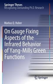 Cover von On Gauge Fixing Aspects of the Infrared Behavior of Yang-Mills Green Functions