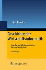 Cover von Geschichte der Wirtschaftsinformatik