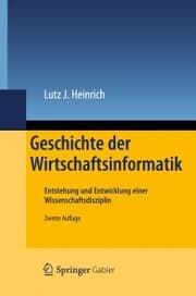 Cover von Geschichte der Wirtschaftsinformatik