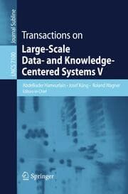 Cover von Transactions on Large-Scale Data- and Knowledge-Centered Systems V