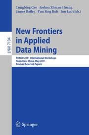 Cover von New Frontiers in Applied Data Mining