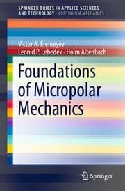 Cover von Foundations of Micropolar Mechanics