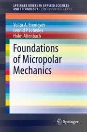 Cover von Foundations of Micropolar Mechanics