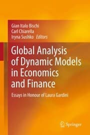 Cover von Global Analysis of Dynamic Models in Economics and Finance