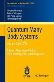 Cover von Quantum Many Body Systems