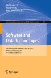 Cover von Software and Data Technologies
