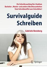 Cover von Survivalguide Schreiben