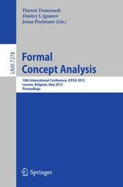 Cover von Formal Concept Analysis