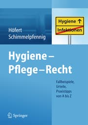 Cover von Hygiene, Pflege, Recht