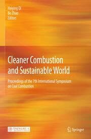 Cover von Cleaner Combustion and Sustainable World