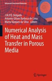 Cover von Numerical Analysis of Heat and Mass Transfer in Porous Media