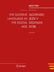 Cover von The Slovene Language in the Digital Age