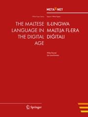 Cover von The Maltese Language in the Digital Age