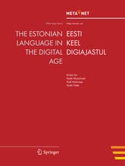 Cover von The Estonian Language in the Digital Age
