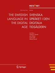 Cover von The Swedish Language in the Digital Age
