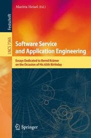 Cover von Software Service and Application Engineering