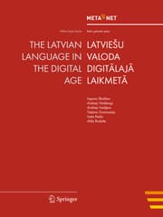 Cover von The Latvian Language in the Digital Age