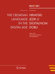 Cover von The Croatian Language in the Digital Age