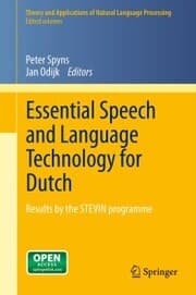 Cover von Essential Speech and Language Technology for Dutch