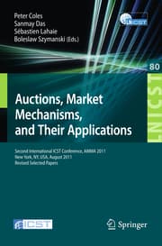 Cover von Auctions, Market Mechanisms and Their Applications