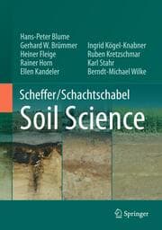 Cover von Scheffer/Schachtschabel Soil Science