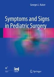 Cover von Symptoms and Signs in Pediatric Surgery