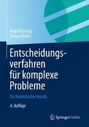 Cover von Entscheidungsverfahren für komplexe Probleme