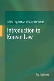 Cover von Introduction to Korean Law