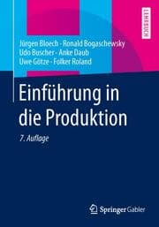 Cover von Einführung in die Produktion