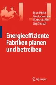 Cover von Energieeffiziente Fabriken planen und betreiben