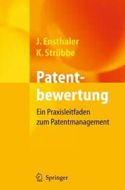 Cover von Patentbewertung