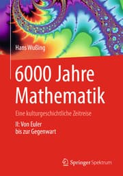 Cover von 6000 Jahre Mathematik