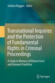 Cover von Transnational Inquiries and the Protection of Fundamental Rights in Criminal Proceedings