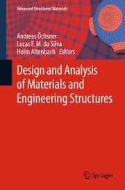 Cover von Design and Analysis of Materials and Engineering Structures