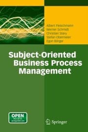 Cover von Subject-Oriented Business Process Management