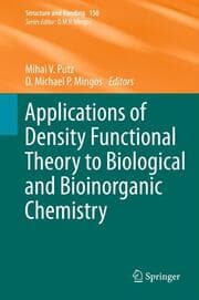 Cover von Applications of Density Functional Theory to Biological and Bioinorganic Chemistry
