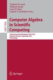 Cover von Computer Algebra in Scientific Computing