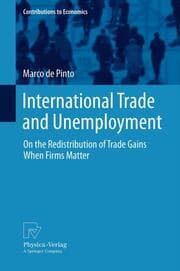 Cover von International Trade and Unemployment