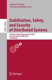 Cover von Stabilization, Safety, and Security of Distributed Systems